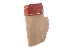 SOF-TUCK IWB Holster fits Ruger EC9/Springfield XDS Right Hand in Tan from DeSantis features suede material